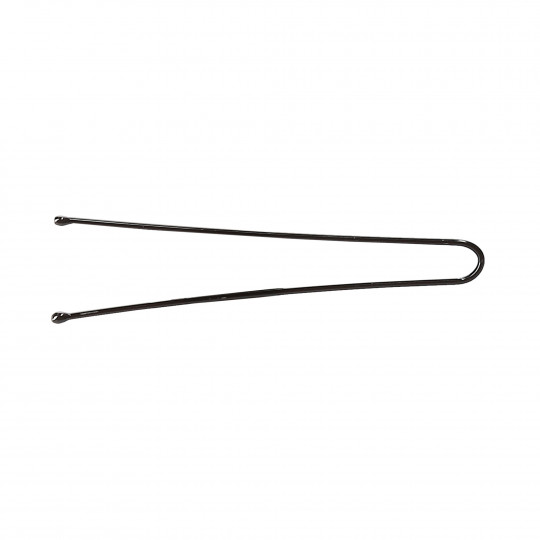 LUSSONI Epingles à cheveux droites, 4,5 cm, Noires, 300 pcs. - 1