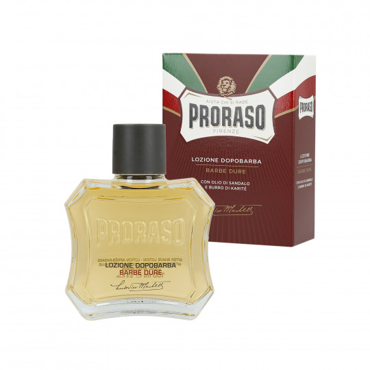 PRORASO RED LINE AFTERSHAVE LOTION 100ML