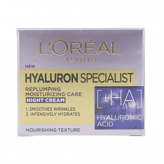 L'OREAL PARIS HYALURON SPECIALIST Crème de nuit pour le visage 50ml