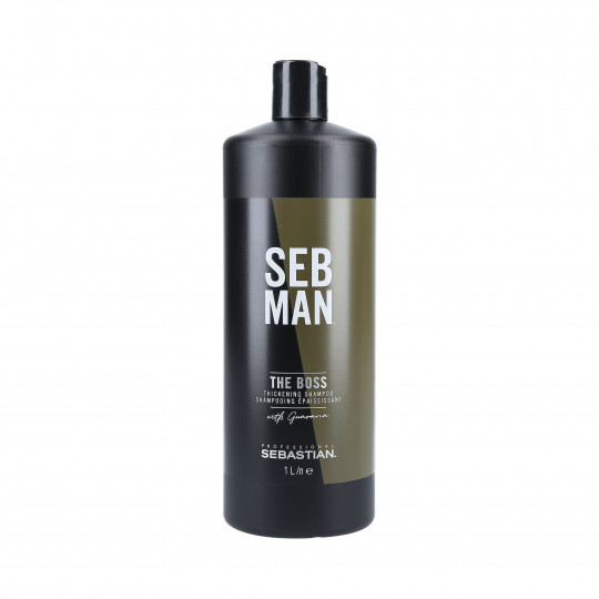SEBASTIAN SEB MAN THE BOSS Shampooing épaississant cheveux 1000ml - 1