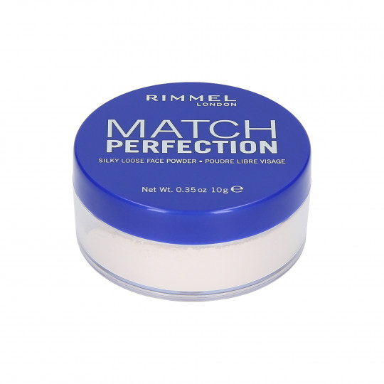 RIMMEL MATCH PERFECTION Poudre Fixante Transparente pour le maquillage 001 10g - 1