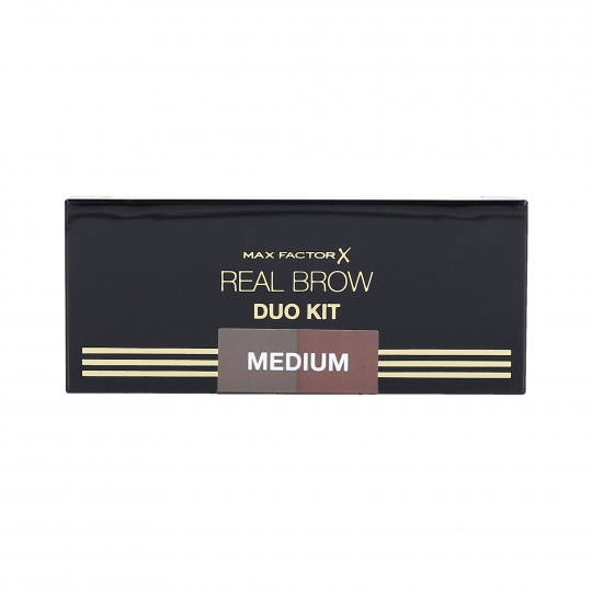 MAX FACTOR REAL BROW DUO KIT Palette à sourcils 02 Medium - 1