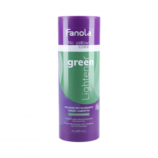 FANOLA NO YELLOW Éclaircissant pour cheveux Green 450g - 1