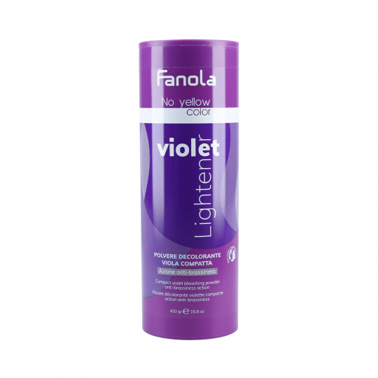 FANOLA NO YELLOW Éclaircissant pour cheveux Violet 450g - 1