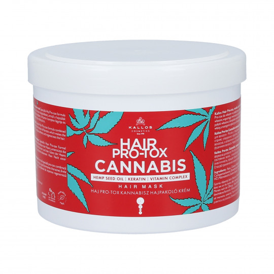 KALLOS KJMN Masque Cheveux Cannabis Pro-Tox 500ml - 1