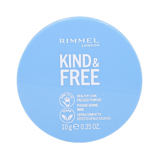 RIMMEL KIND & FREE Vegan 001 Poudre Compacte 10g
