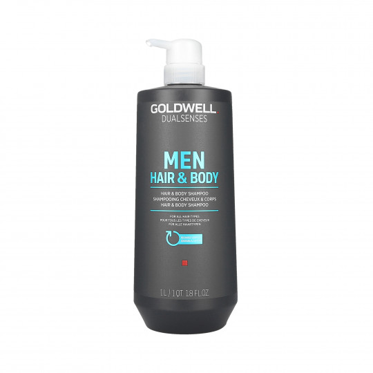 GOLDWELL DUALSENSES FOR MEN Hair&Body Shampooing 1000ml