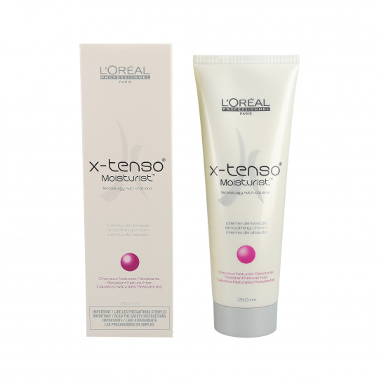 L'OREAL PROFESSIONNEL X-TENSO MOISTURIST Crème de lissage cheveux naturels résistants 250ml