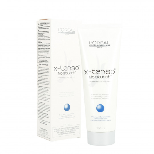 L'OREAL PROFESSIONNEL X-TENSO MOISTURIST Crème de lissage cheveux sensibilisés 250ml - 1