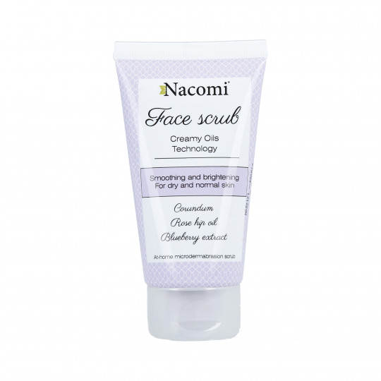 NACOMI Face Scrub – Gommage visage lissant peau sèche 85ml - 1