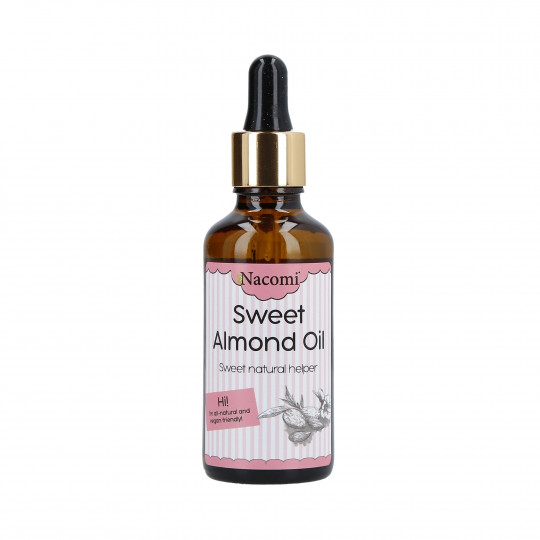 NACOMI Ooh… Sweet Almond Oil – Huile amande douce peau et cheveux 50ml - 1