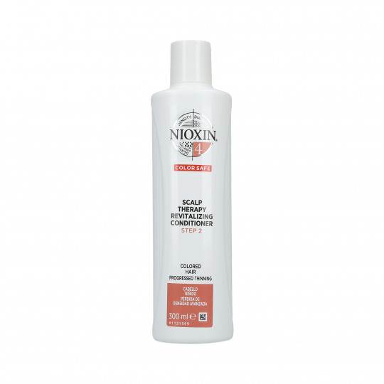 NIOXIN CARE SYSTEM 4 Conditionneur revitalisant cheveux colorés très fins 300ml - 1