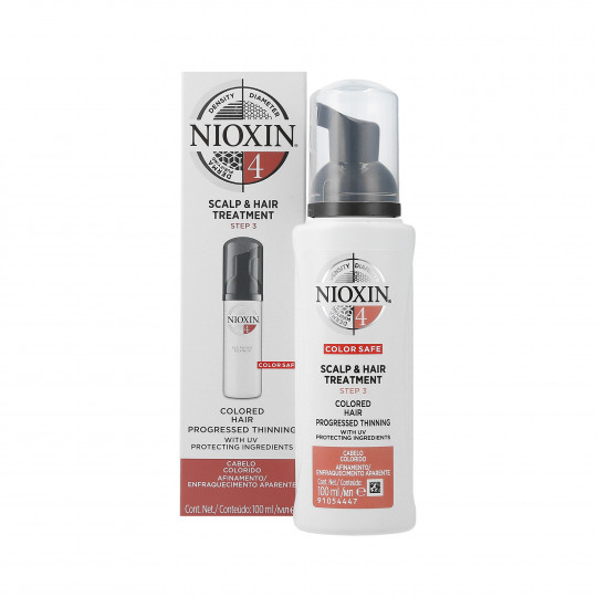 NIOXIN CARE SYSTEM 4 Soin pour cheveux colorés très fins 100ml - 1
