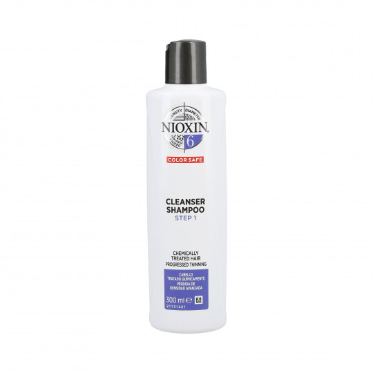 NIOXIN CARE SYSTEM 6 Shampooing purifiant cheveux traités très fins 300ml - 1