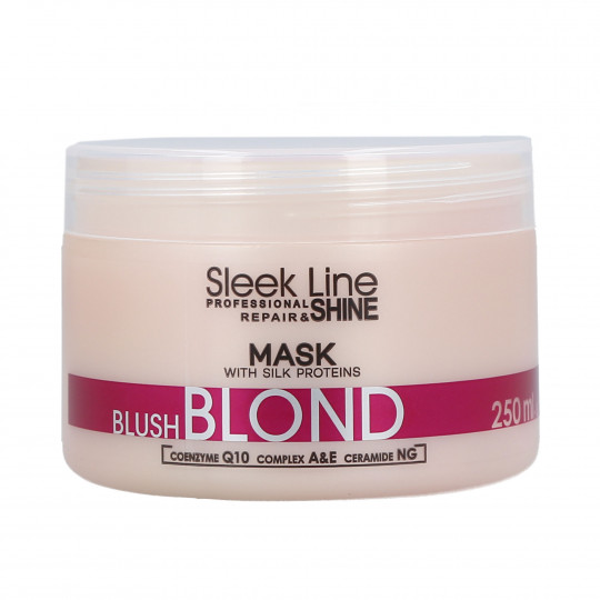 STAPIZ SLEEK LINE BLUSH BLOND Masque cheveux blonds et rouges 250ml - 1