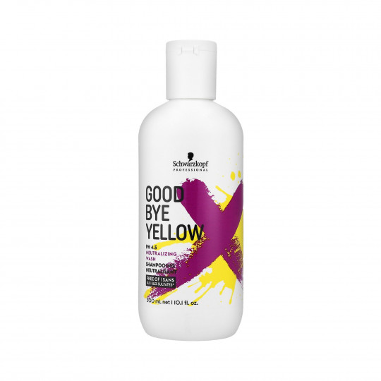 SCHWARZKOPF PROFESSIONAL GoodBye Yellow Shampooing neutralisant 300ml