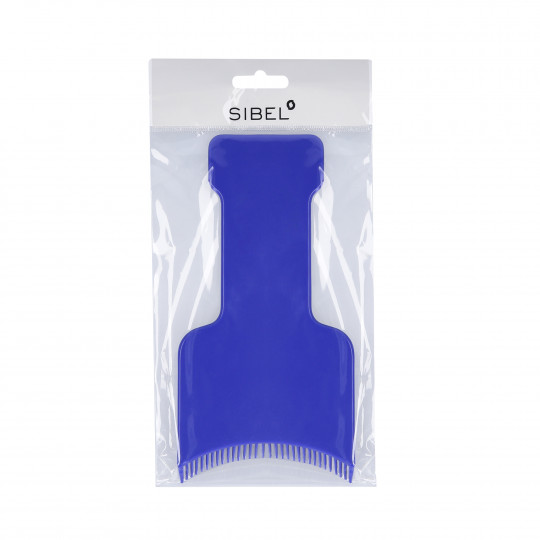 Sibel Palette à mèches bleue avec dents - 1