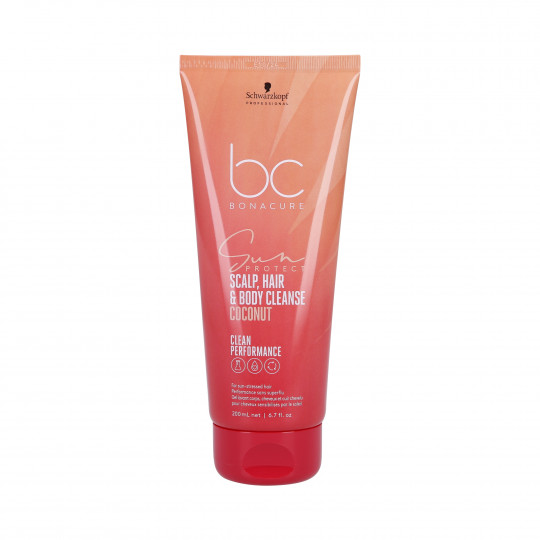 SCHWARZKOPF PROFESSIONAL BC SUN PROTECT Shampooing cheveux et corps 200ml - 1