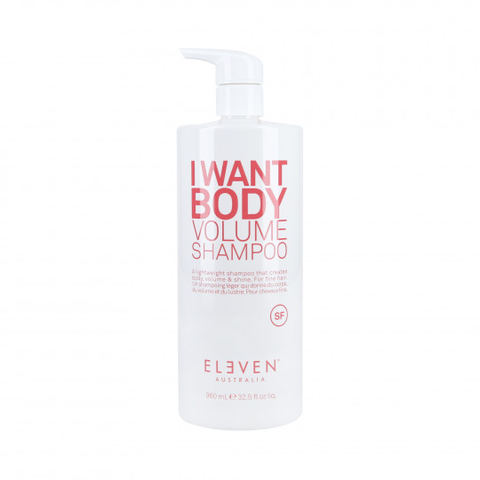 ELEVEN AUSTRALIA I WANT BODY VOLUME Shampooing cheveux avec volume 960ml - 1