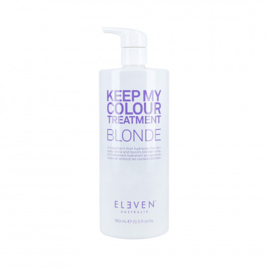 ELEVEN AUSTRALIA KEEP MY COLOR BLONDE Après-shampooing violet pour cheveux blonds 960ml - 1