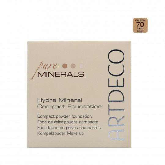 ARTDECO PURE MINERALS HYDRA Fond de teint poudre minérale hydratant 70 Fresh Beige 10g