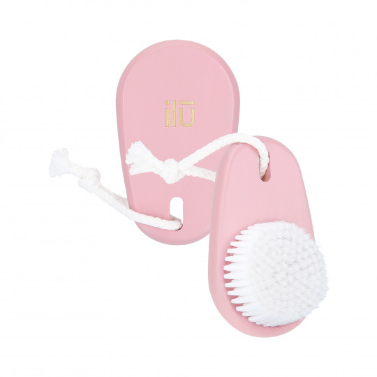 ilū BambooM! Brosse pour le corps, Flamant Rose